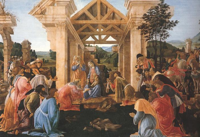 Sandro Botticelli Adoration of the Magi (mk36)